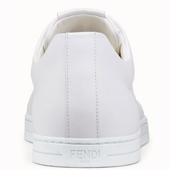 19秋冬 新作 FENDI レザー ロートップスニーカー VIP PRICE 7E1239A3X6